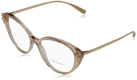 Versace VE3262B 5215 Eyeglasses in Transparent Brown